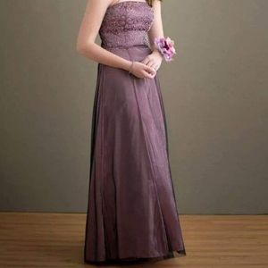 Mauve prom dress